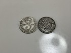 3 Great Britain two shillings 1 E. Africa Shillings, 3 1 Pence, 2 3pence, 2 1/2p — photo 9