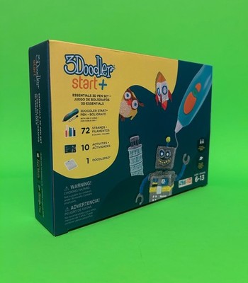 NEW! 3Doodler Start + Essentials 3D Printing Pen Set STEM Learning for Kids