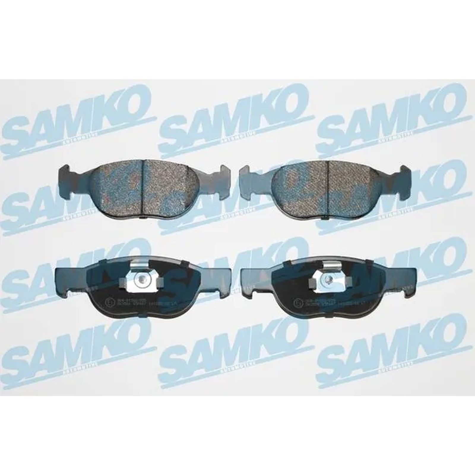 1x ORIGINAL® SAMKO Bremsbelagsatz, Scheibenbremse Vorne für Fiat PUNTO PUNTO