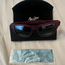 Maui Jim Kaulike MJ0687S Red Frame with Polarized Gray Lens Men's Sunglasses
