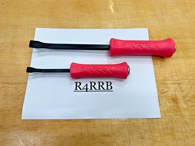 #ad Snap on Tools USA NOS PINK Hard Grip 2pc Angled Striking Pry Bar lot set DINGED $125.00