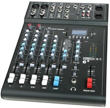 Studiomaster club XS 6+ Mixing console (Free adjustable stand) Collection only)