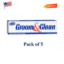 Groom Clean Greaseless Hair Control, 4.5 oz Pack of 5