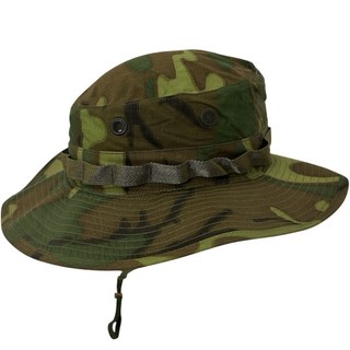 Size 7 1/8 Vietnam War 1968 Dated ERDL Boonie Hat Vintage Camouflage LRRP SF SOG