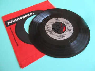 DIRE STRAITS - ROMEO AND JULIET 7'' VINYL SINGLE 1981 VERTIGO MOVIE 1