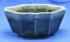 VTG Hull Green Drip Glaze Planter 447 - Preowned