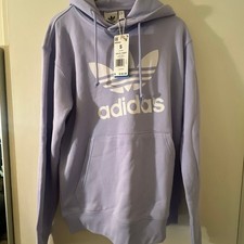 adidas Originals Adicolor Classics Trefoil Hoodie in Violet Tone