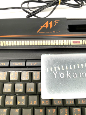 Panasonic FS-A1F パーソナルコンピューター Panasonic FS-A1F MSX 2 Personal Computer System Only Operation