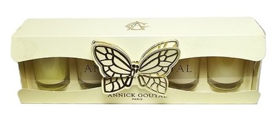 Annick Goutal  Eau d'Hadrien Candle Set 5 pieces 1.16 oz each  NEW in Box France