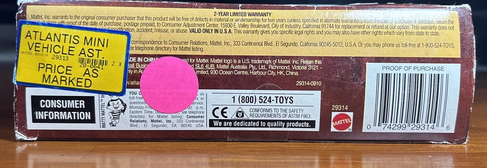 De colección Disney’s Atlantis The Lost Empire The Spanner Battle Builders Nuevo en caja Foto 3 de 4