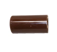 BLANK PHONOGRAPH BROWN WAX CYLINDER RECORD TO RECORD ON