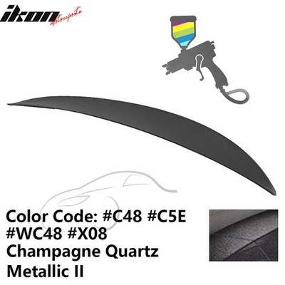 Fits 21-25 BMW G22 4-Series/G82 M4 Trunk Spoiler Performance Style C48 Champagne