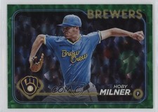 2024 Topps Update Green Crackle Foilboard 368/499 Hoby Milner #US87 6o3