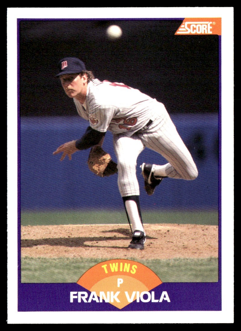 1989 Score Frank Viola Minnesota Twins #290