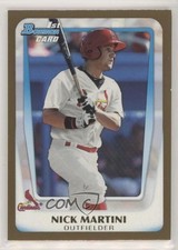 2011 Bowman Draft Prospects Gold Nick Martini #BDPP37 17hm