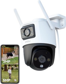 NEW IMOU Cruiser Dual 8MP Outdoor Smart Security Camera In White Z03