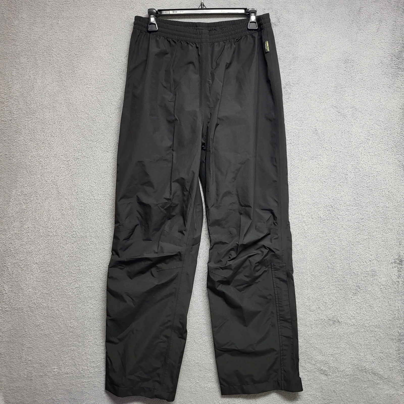 Bass Pro Shops Rain Pants Men's Small Black GoreTex Outdoors Fishing Hiking