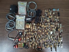 Vintage Industrial Switch Sensor Parts Lot Tu...