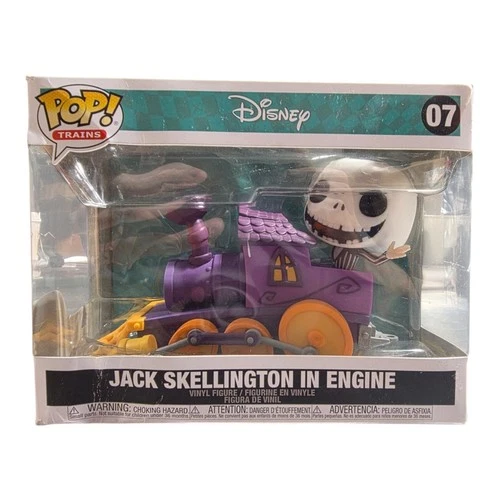 Funko Pop! Trains Disney Jack Skellington Engine #07 DMG Box