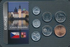Coins czech republic mint UNC coins ab 1994 10 Haleru  (10966506