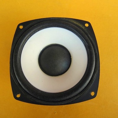1pcs 4'' inch 4Ohm 4Ω 15W Midrange Bass Audio Speaker Stereo Woofer Loudspeaker #