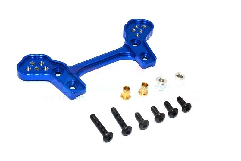 Gpm Dt3028-B Aluminum Damper Stand Front Blue Tamiya Dt03