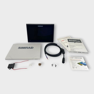 Simrad GO9 XSE 9'' MFD W/ Suncover (Tested Good) 90 Day Warranty