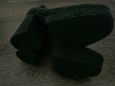 Steve Madden rhinestone block heel booties new without box side zipper
