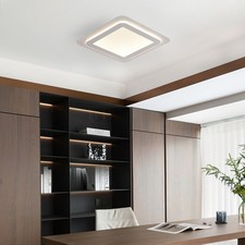 LED Ceiling Light with Indirect Light,Flat,Neutral White Light Colour,40cm 