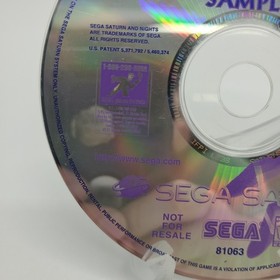 Nights Into Dreams... Sega Saturn, 1996 Sampler Disc Only Not For Resale Tested 