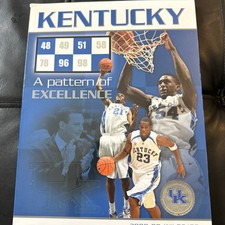 2008-09 Kentucky Wildcats Basketball Media Guide “A Pattern Of Excellence”