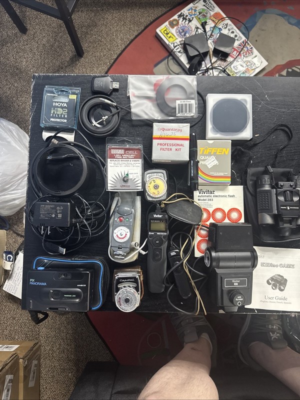 Vintage Camera Equipment Lot 