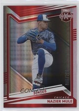 2022 Panini Elite Extra Edition Status Red /299 Nazier Mule #113 et6