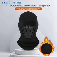 Winter Thermal Motorcycle Mask Windproof Balaclava Cap Face Cover Fleece for Ski