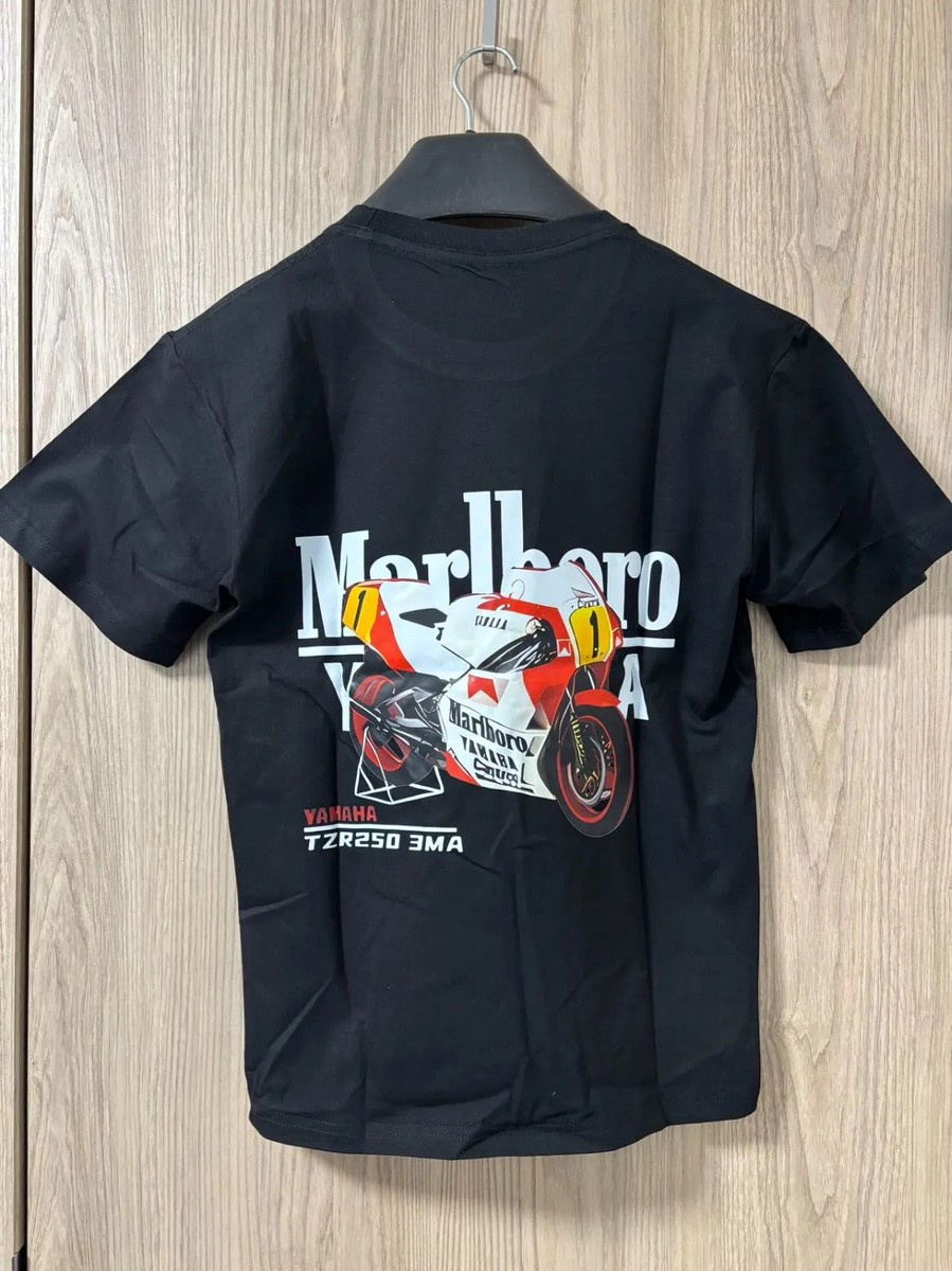 MotoGP YAMAHA TZR250 Marlboro Racing T-shirt Size M Unused ship
