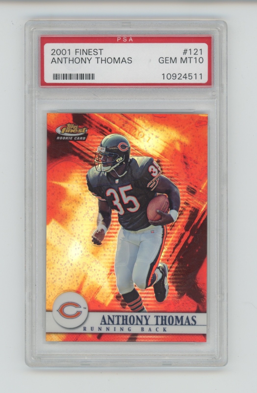 Anthony Thomas Finest #121 Base