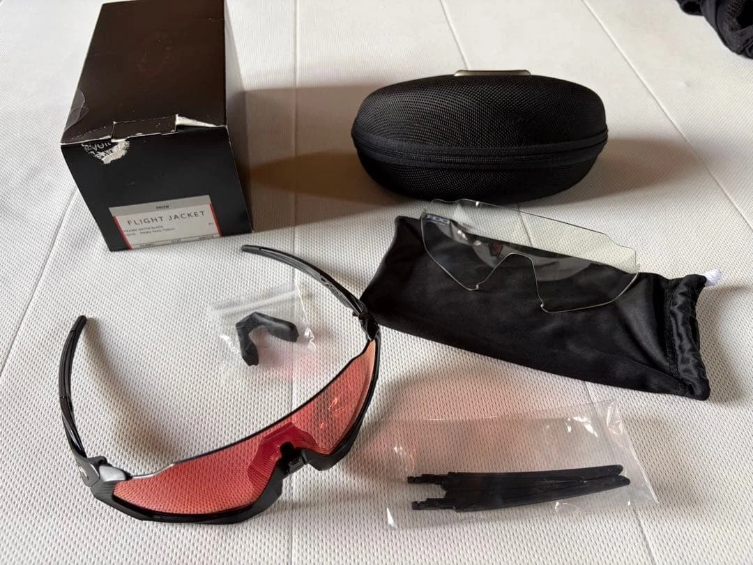 Oakley Flight Jacket Sunglasses for Men for sale - eBay