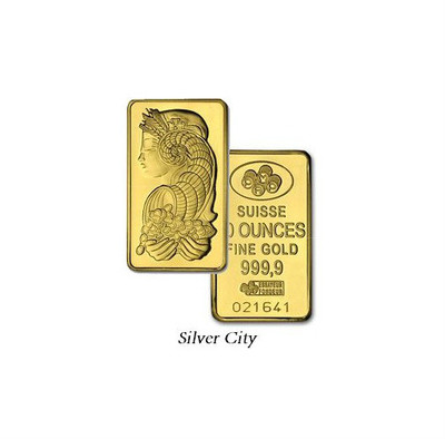 10 OUNCE PAMP SUISSE .9999 FINE GOLD BAR 10OZ. | eBay