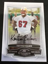 KENTWAN BALMER 2008 Donruss Classics #210 Rookie Card RC AUTO #370/499