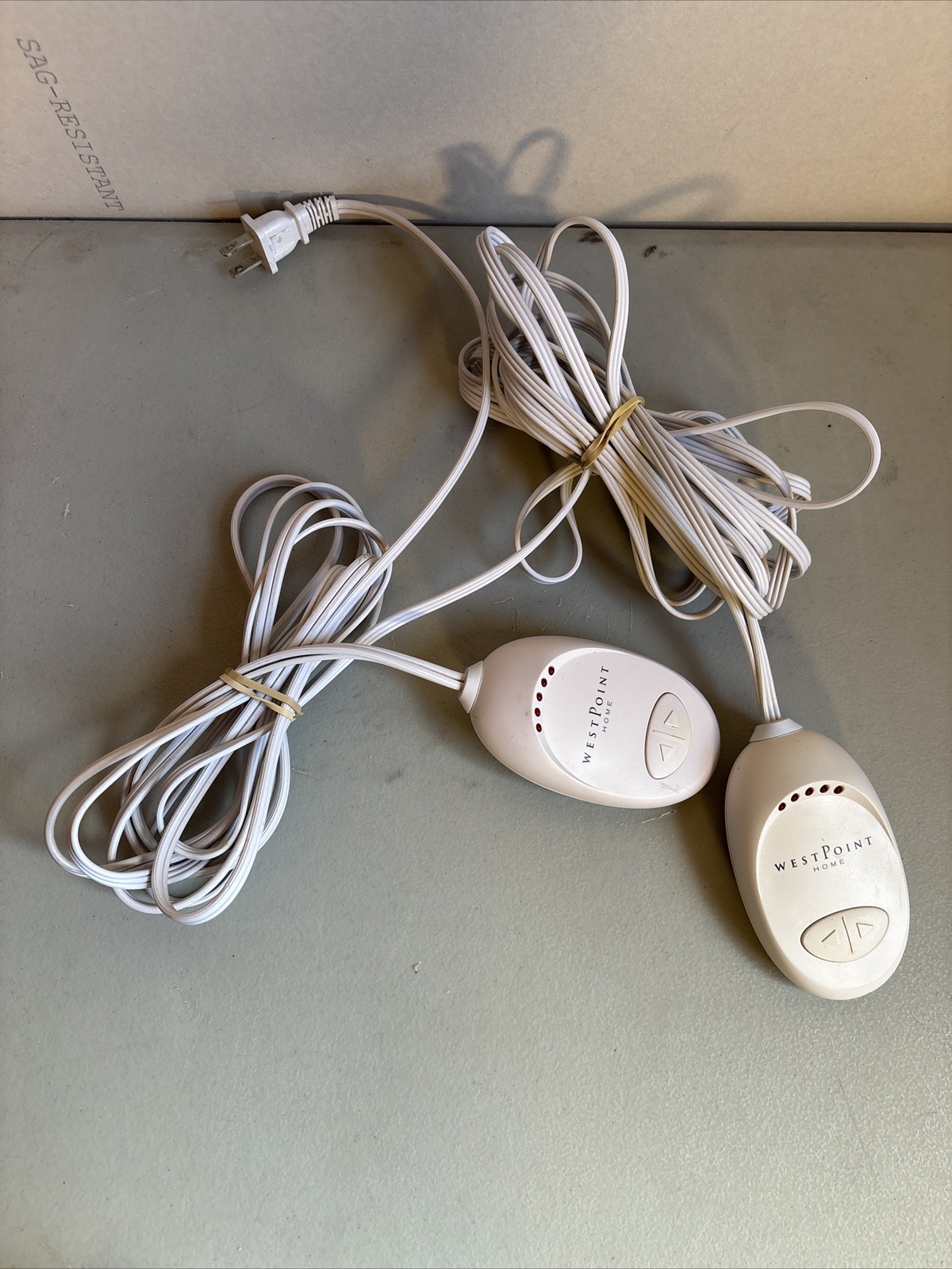 Westpoint Stevens Electric Blanket 3Prong Model 202 Dual Controller eBay