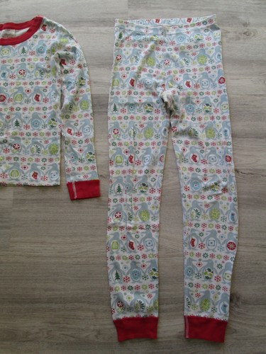 ❤ HANNA ANDERSSON boys girls Penguin pajamas 150 cotton 12 pastel blue - Picture 7 of 23