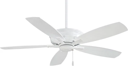 Kafe White Energy Star 52" Ceiling Fan - Stylish & Efficient Air Circulation - Picture 1 of 4