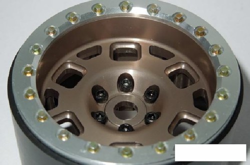 SSD 2.2" Contender Beadlock Wheels BRONZE SSD00320 Gold 6 bolt tyre mout SSD-RC - Picture 2 of 4