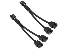 USB 2.0 9Pin Female to Dual 9-Pin Male Extension Cable,USB2.0 9pin Splitter