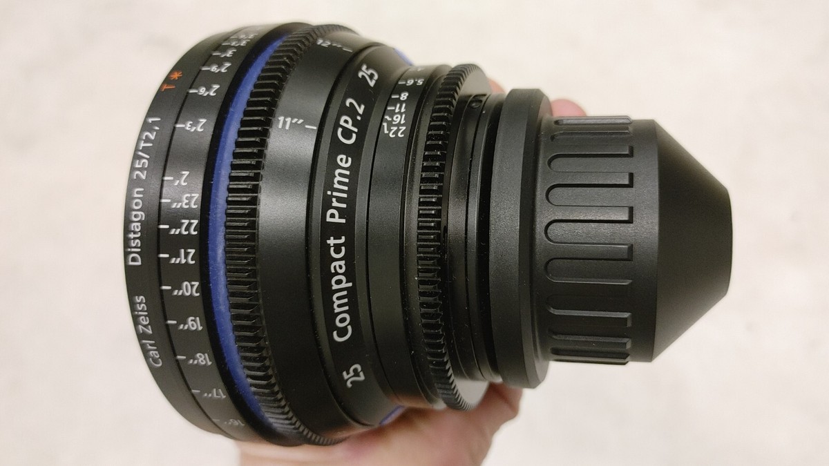 ZEISS CP.2 25mm T2.1, 50mm and 85mm T1.5 Super Speed PL