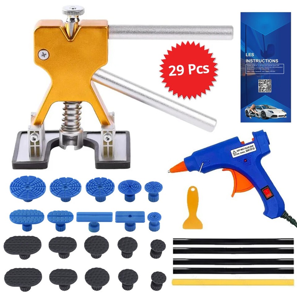 Car Body Paintless Dent Repair Tools Dent Repair Kit Auto Hail Pit Dent