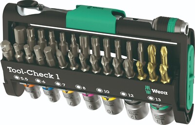 Wera Tool-Check 1 38 Pieces Metric 05049050001