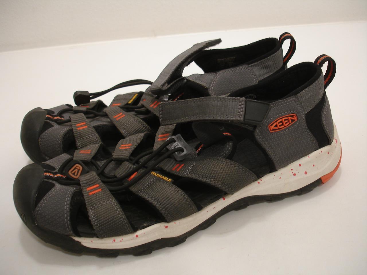 Sandali ragazzi bambina bambini taglia 6 M Keen Newport Neo H2 gioventù punta chiusa magnete grigi