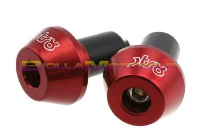 STR-088.66/RE WEESETTI TERMINALS TIPS HANDLEBAR BARBELLS RED ANODIZED STR8