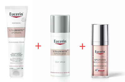 Eucerin Booster Treatment Set Double Serum Spotless Day Fluid Cleansing Foam